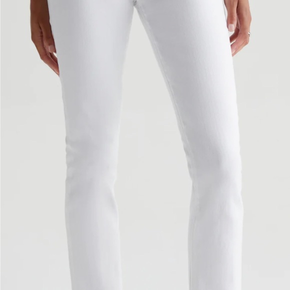 NWT AG white Mari high rise jeans size 24 - Picture 3 of 10